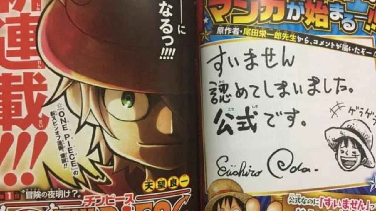 One Piece Spin Off Manga Chin Piece Comes To An End Anime Ukiyo