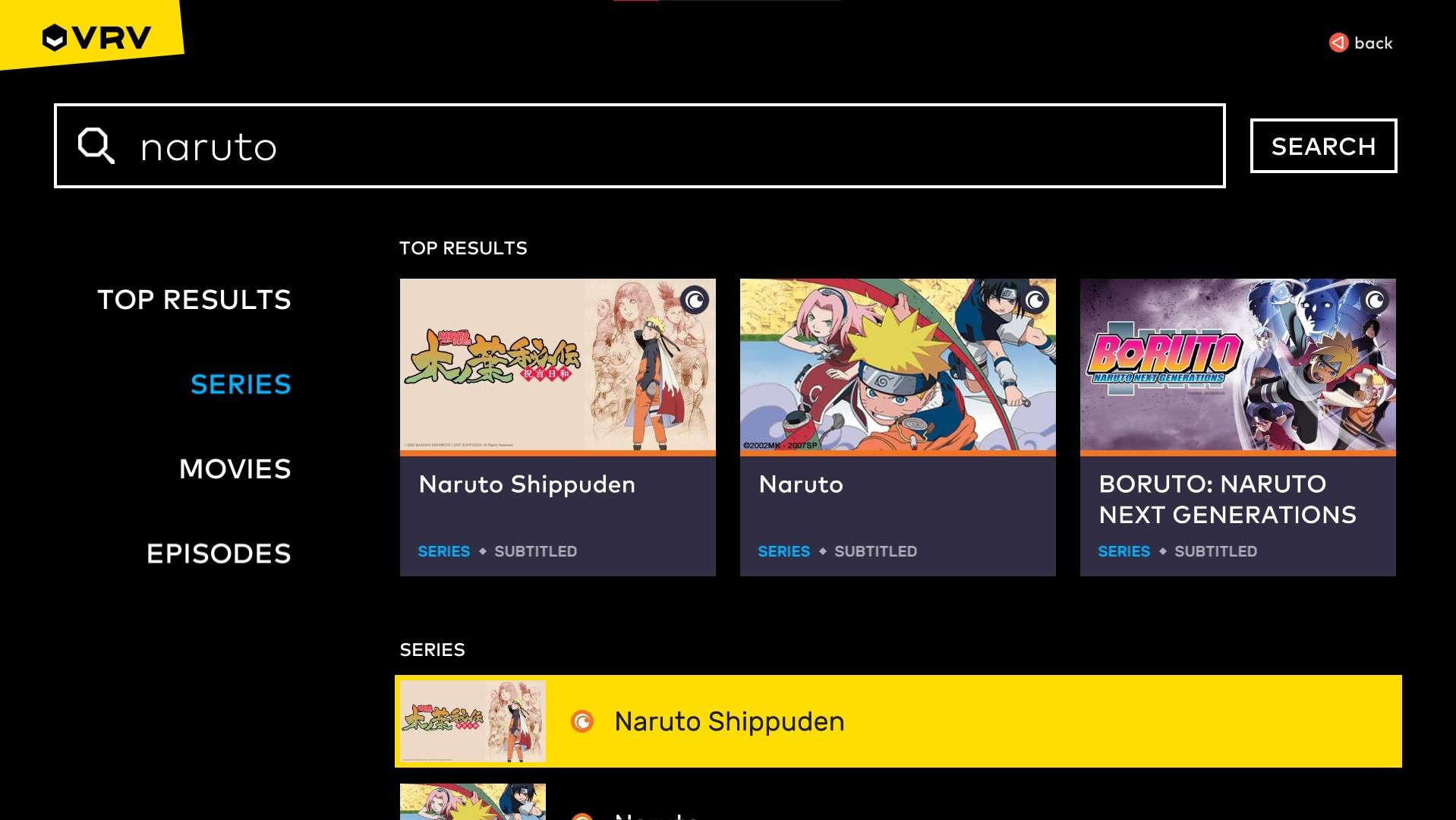 vrv- how to watch anime for free