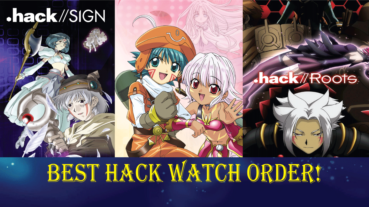 The Best '.hack Watch Order Guide' to Follow! (2022) - Anime Ukiyo