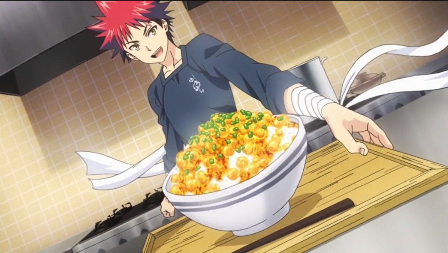 Food Wars!- best cooking anime