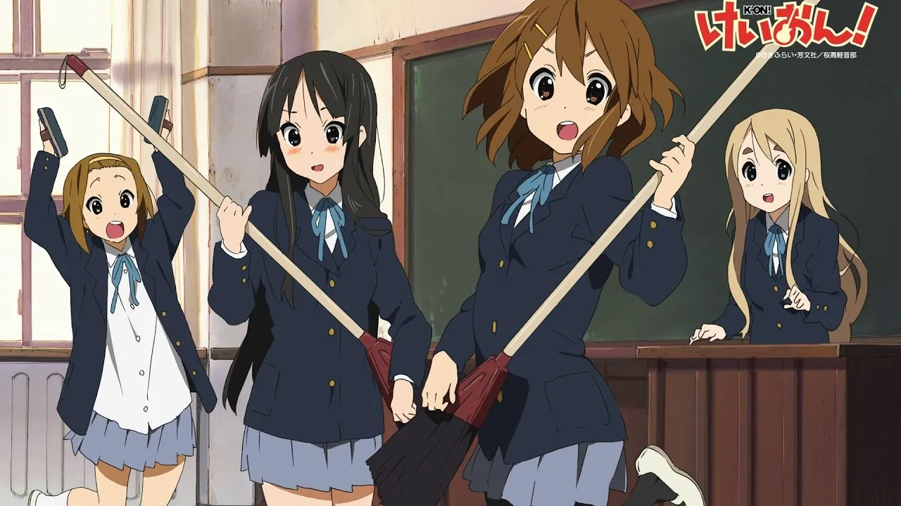 K-On- Best Anime Ranked by Japanese Fans!