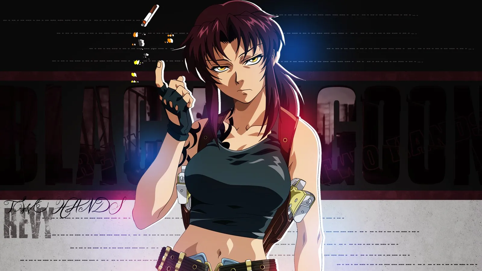 Revy- Best Chinese Anime Characters 