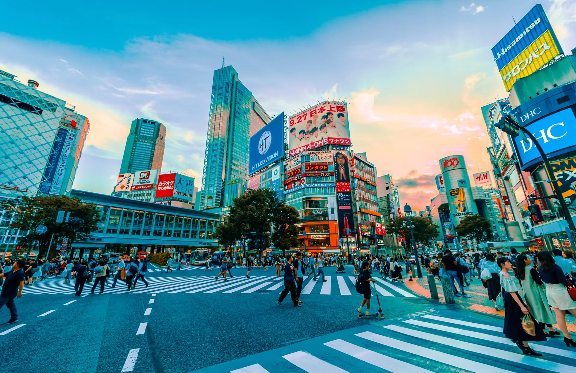 Shibuya Crossing- Most Beautiful Places in Japan